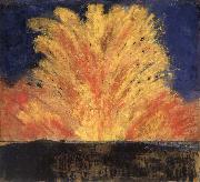 James Ensor Fireworks Germany oil painting artist